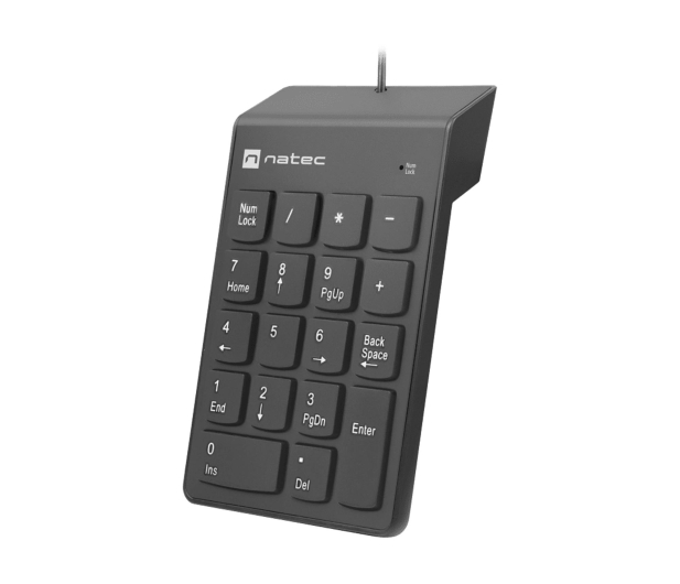 Natec GOBY 2 KLAWIATURA NUMERYCZNA USB CZARNA - 1470217 - zdjęcie 3